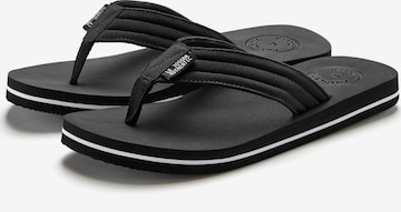 Authentic Le Jogger T-Bar Sandals in Black