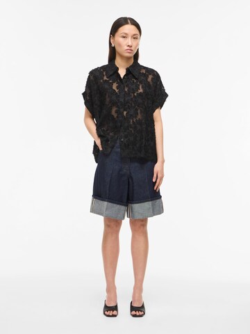 VILA ROUGE EDIT Blouse 'VIKyoto' in Zwart