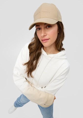 Casquette QS en beige