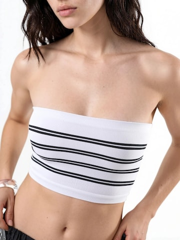 Busem Top in White