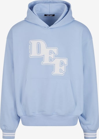 DEF Sweatshirt in Blauw: voorkant