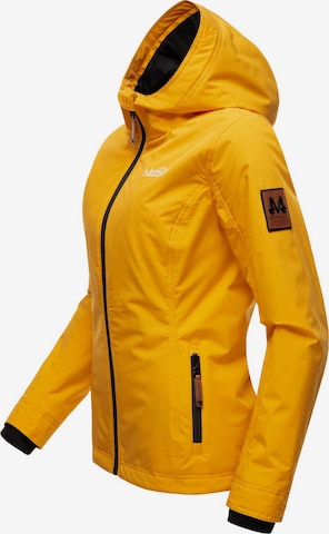 MARIKOO Between-season jacket 'Brombeere' in Yellow