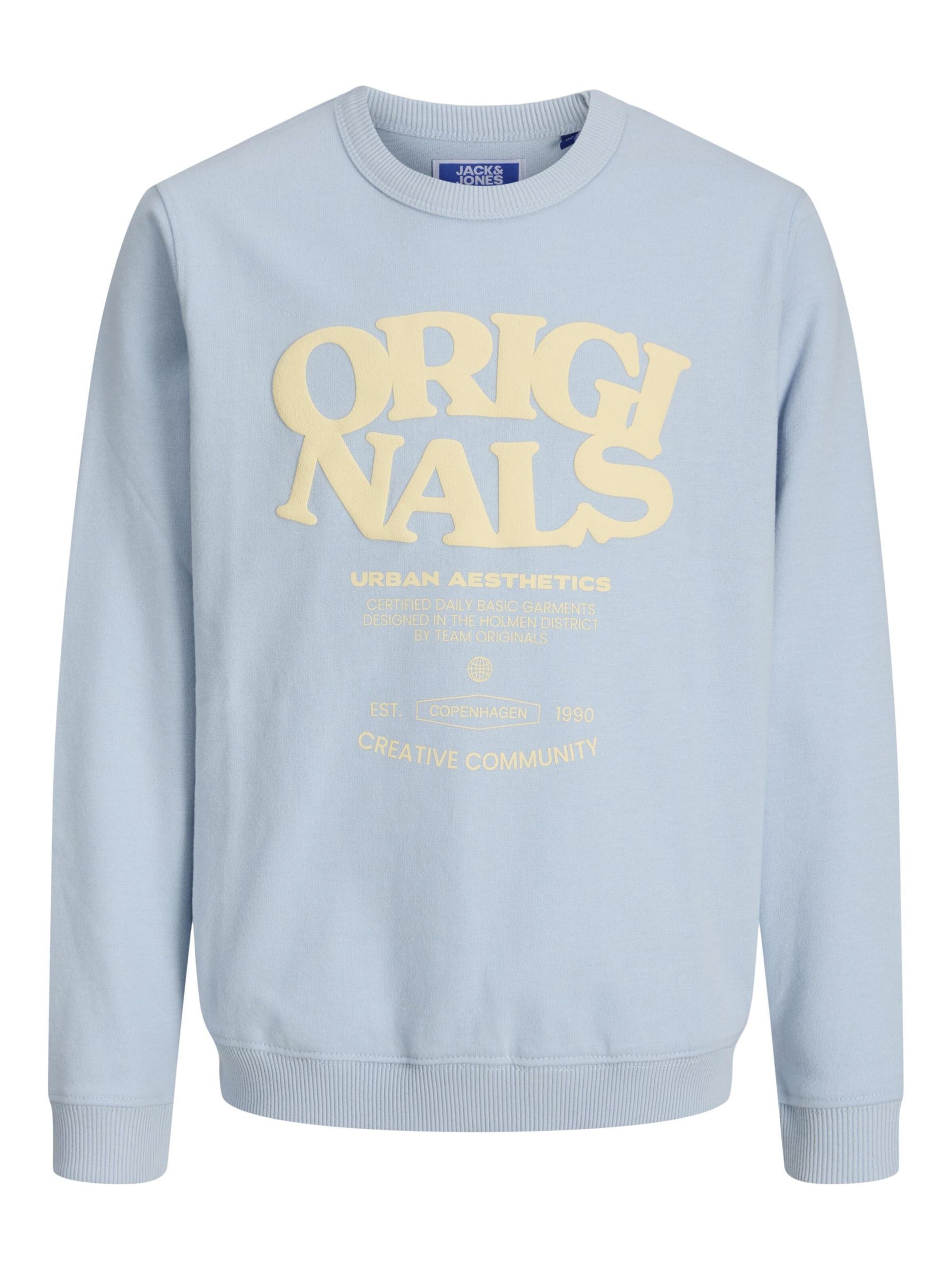Jack & Jones Junior Sweatshirt in Blue: front