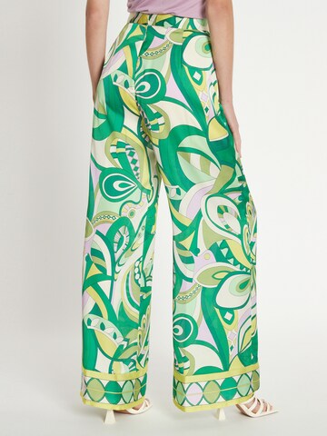 Ana Alcazar Loose fit Pants 'Lewona' in Green
