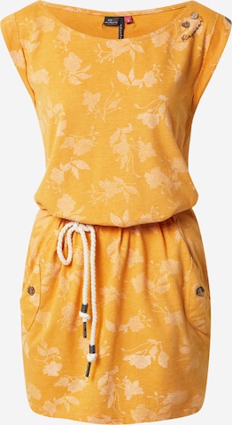 Ragwear Summer Dress 'TAG ROSE' in Yellow: front