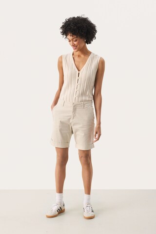 Part Two Regular Trousers 'Hanijan' in Beige