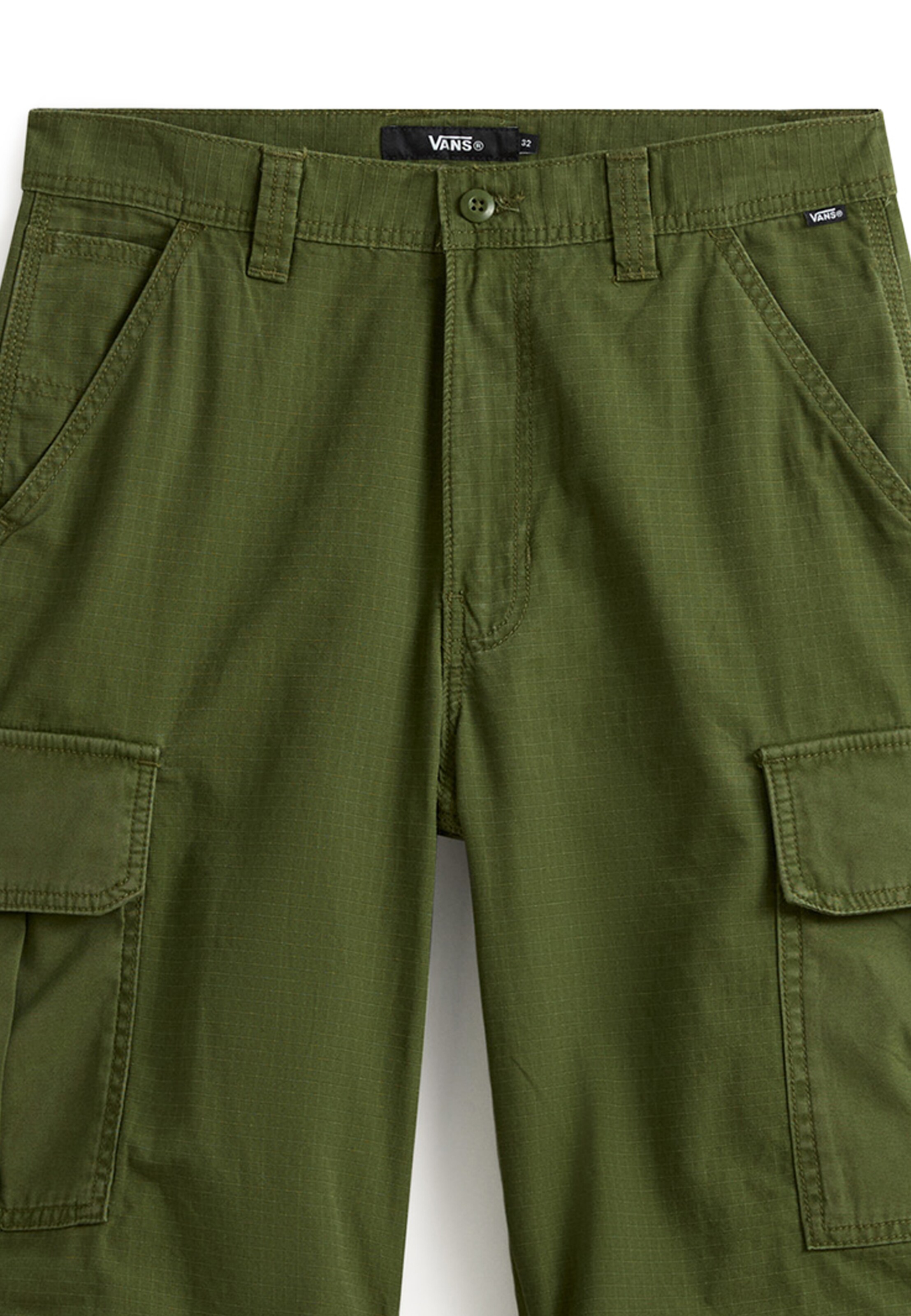 VANS Baggy Cargobroek 'Para' in Groen