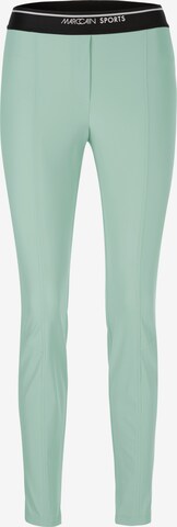 Marc Cain Slim fit Pants in Green: front