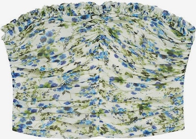 MANGO Toppi 'Ocean' värissä sininen / vihreä / meleerattu valkoinen, Tuotenäkymä