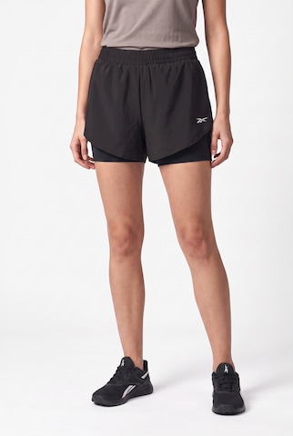 Reebok Pyjamahose in Schwarz: Vorderseite