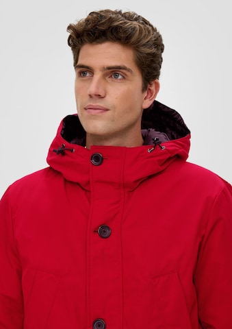 Parka invernale di s.Oliver in rosso