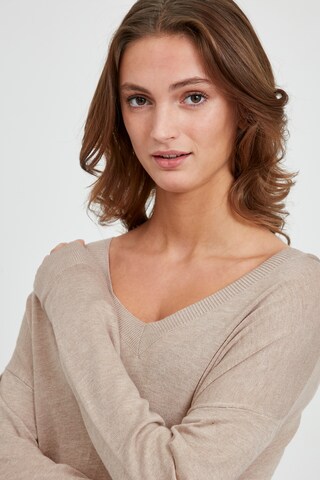 b.young Pullover 'MMPIMBA' in Beige