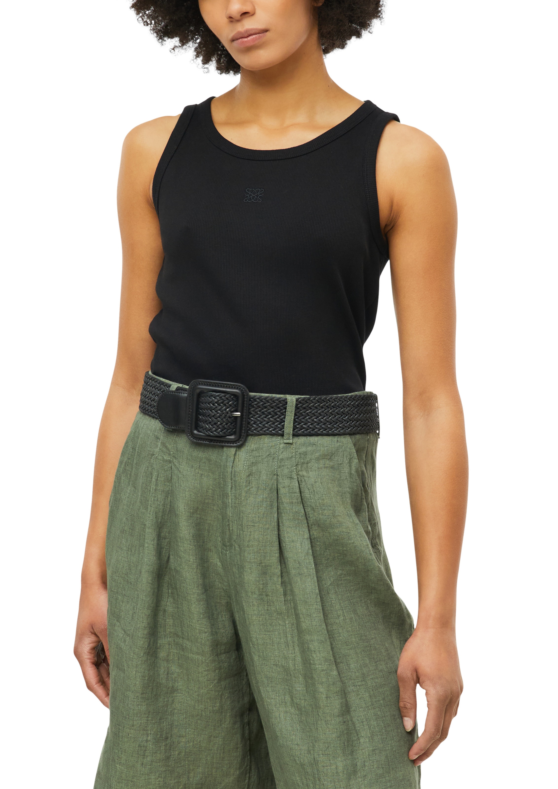 Ceinture s.Oliver en noir : devant