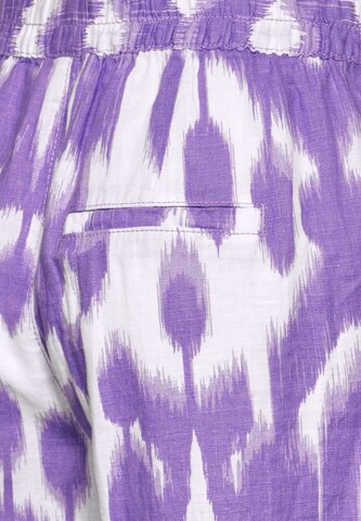 STREET ONE Loose fit Pants 'Emee' in Purple