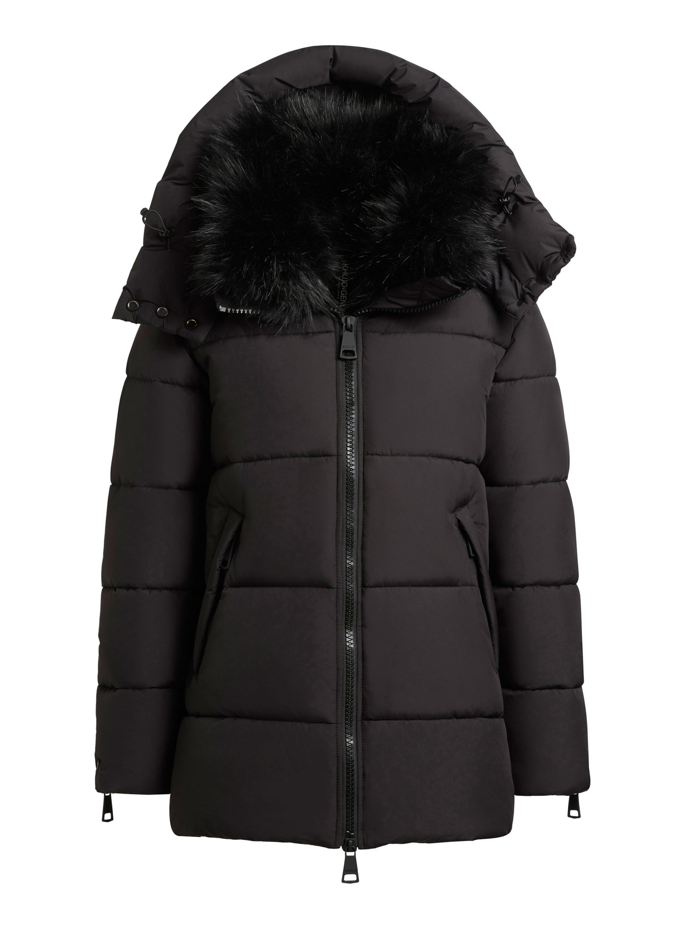 khujo Winterjas 'Rory' in de kleur Zwart, Productweergave