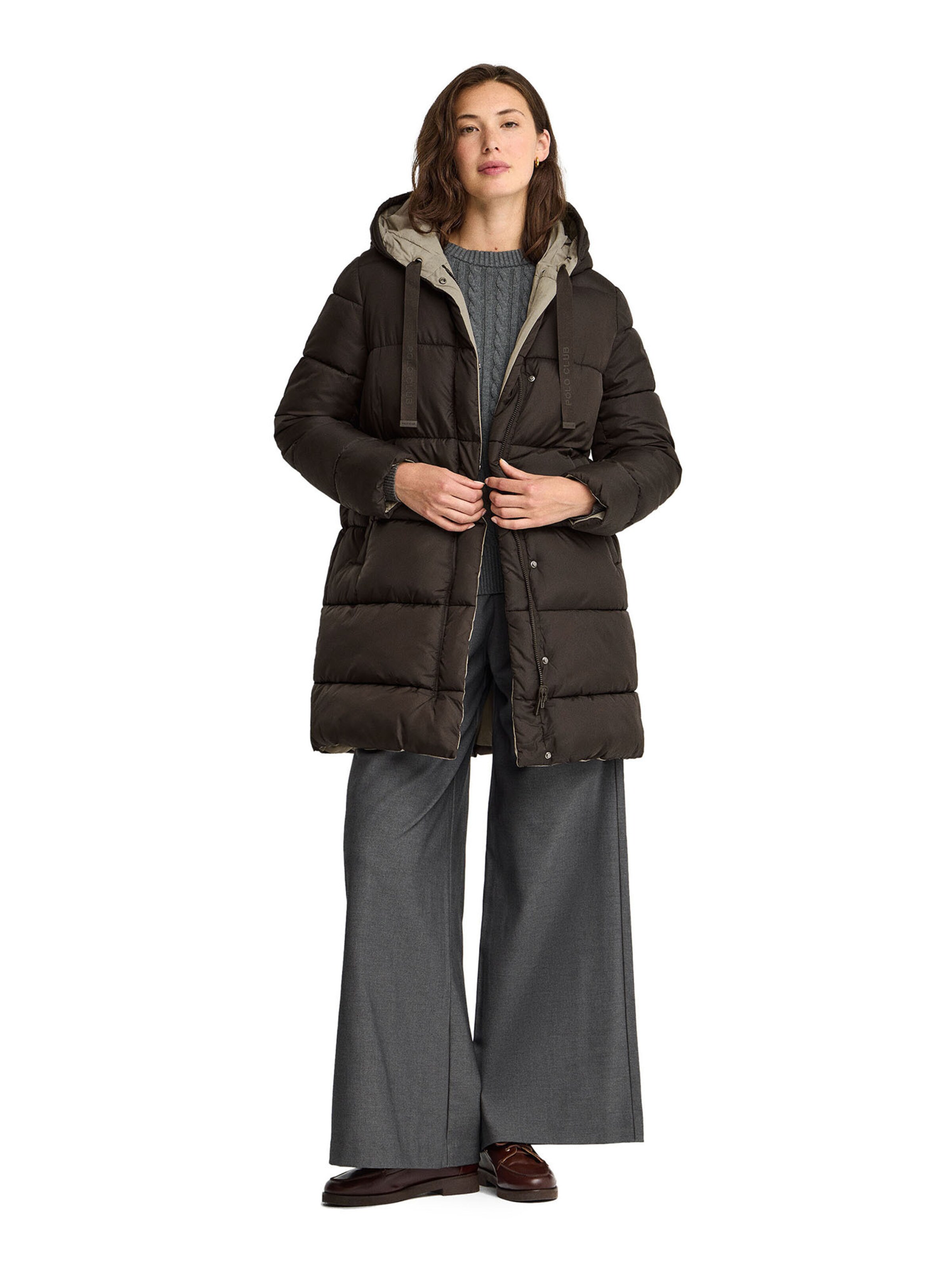 Polo Club Winter Jacket in Brown