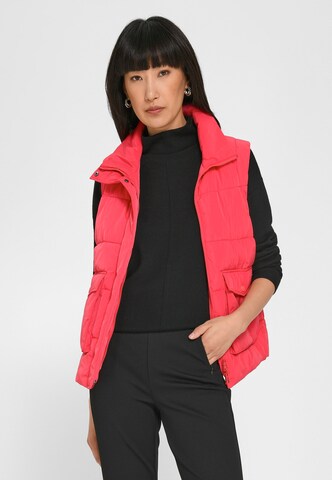 Gilet Basler en rouge : devant