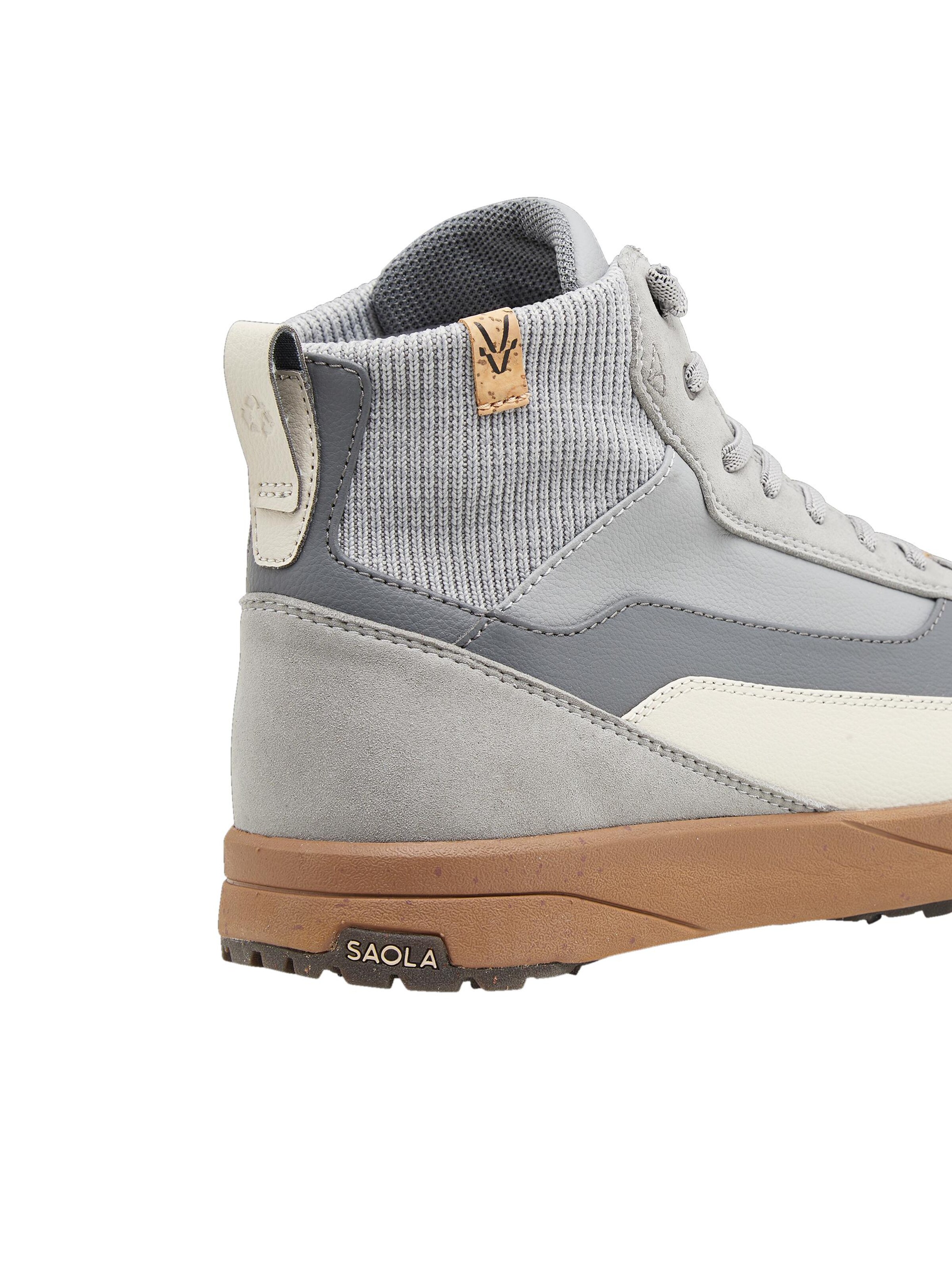 SAOLA Sneaker high 'Quito Mid Waterproof M Grey'‌‌‌‌‌‌‌ in Grau