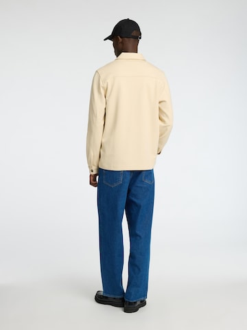 SELECTED HOMME Comfort fit Overhemd in Beige