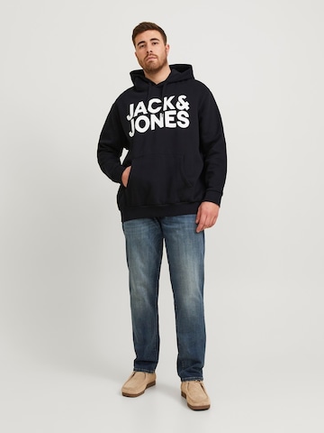 Jack & Jones Plus Sweatshirt 'Ecorp' in Black