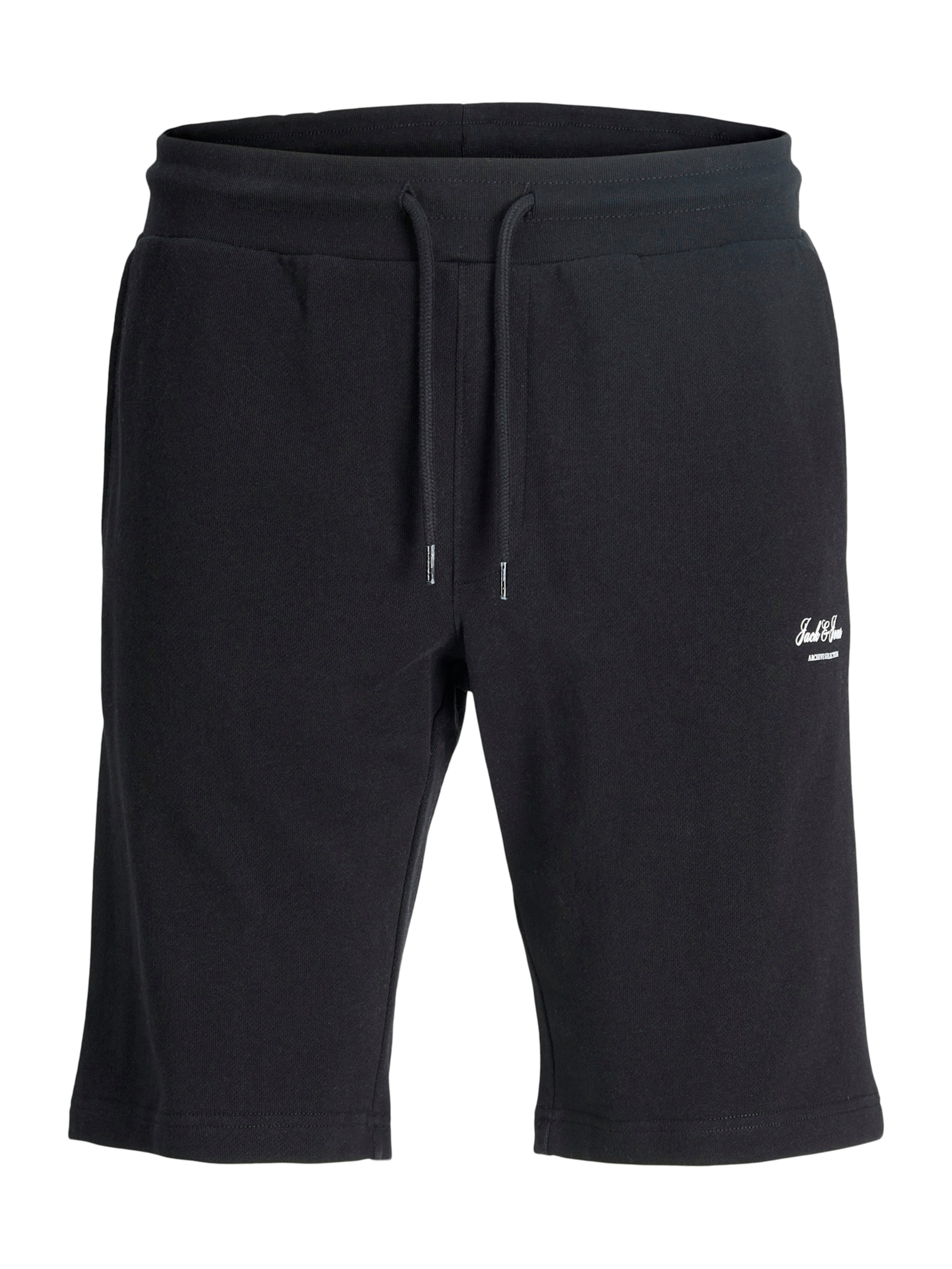 Jack & Jones Plus - regular Pantalón 'JPSTGORDON' en negro: frente