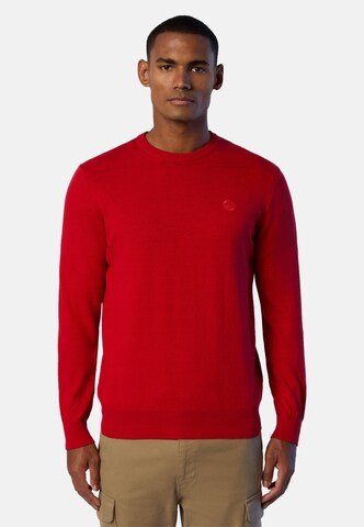 North Sails Strickpullover in Rot: predná strana