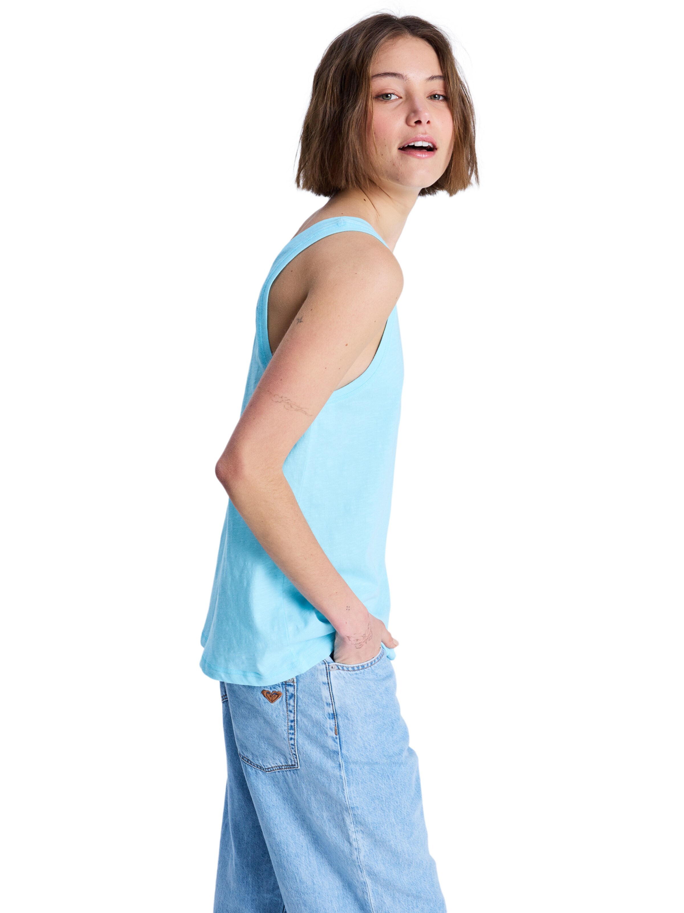 ROXY Top 'Dream Oasis' in Blau