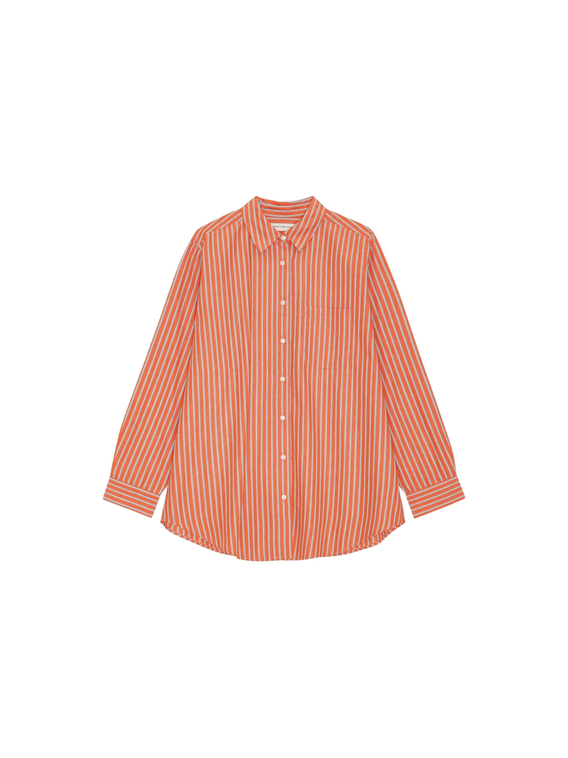 Maglietta ' gaia ' di moshi moshi mind in arancione: frontale