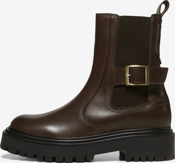 Marc O'Polo Chelsea Boots 'Elin 3A' in Brown: front