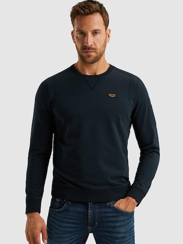 PME Legend Sweatshirt 'American Classic sweatshirt' in Blauw: voorkant