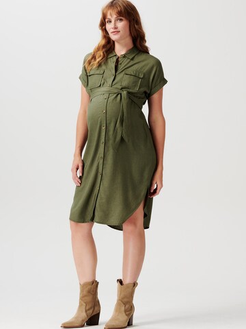 Noppies Платье-рубашка 'Belem' в Зеленый: спереди