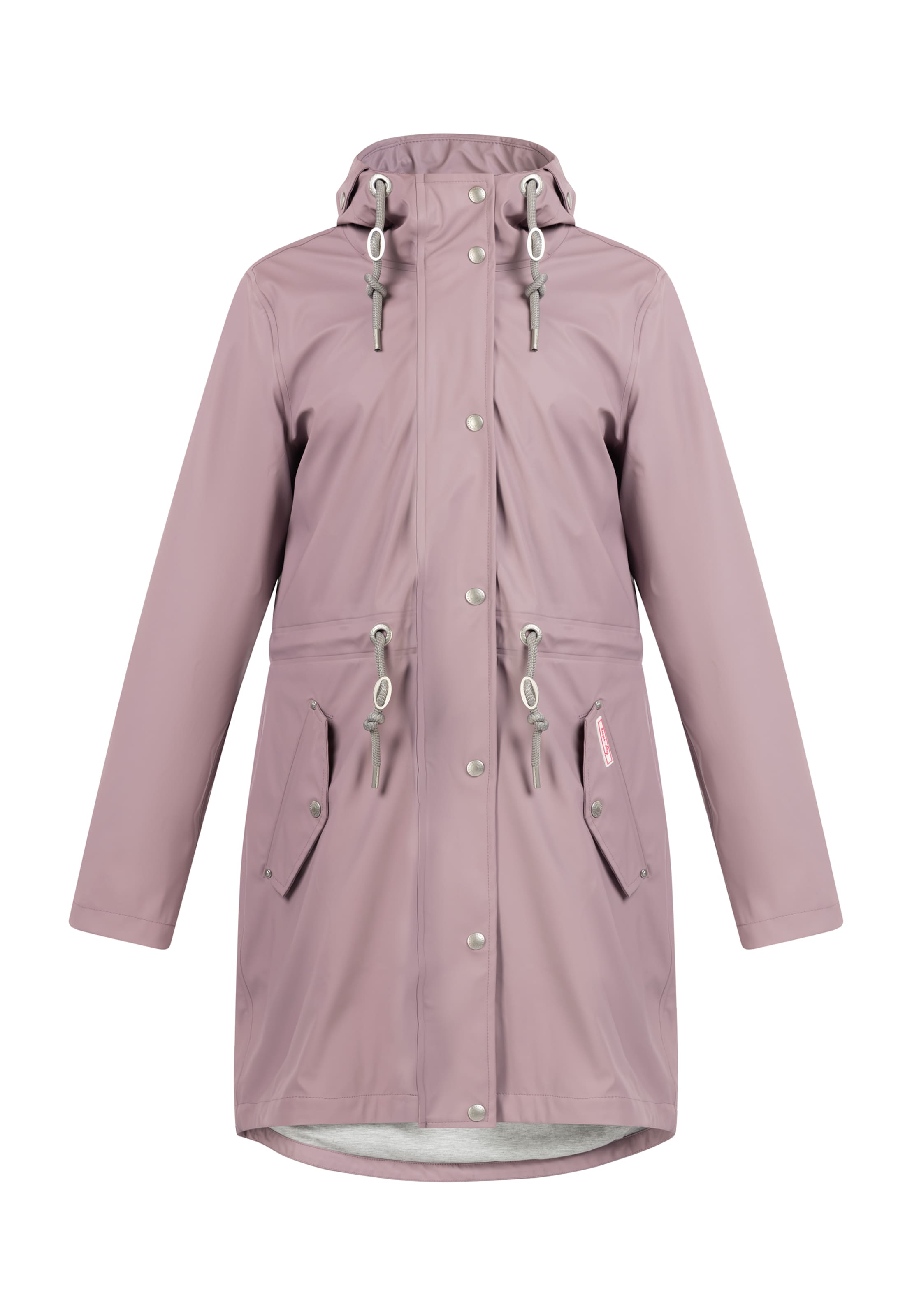 Cappotto funzionale di MYMO in lilla: frontale