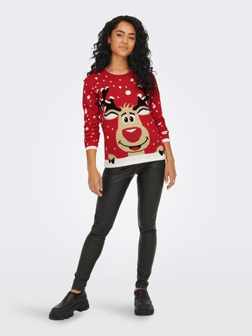 Pull-over 'Lucia' JDY en rouge