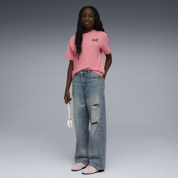 PUMA Shirt '90s' in Roze