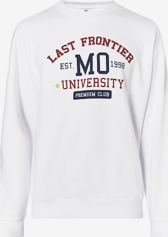 MO Sweatshirt 'Mimo' in White: front