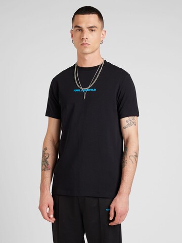 Karl Lagerfeld T-Shirt in Schwarz: Vorderseite