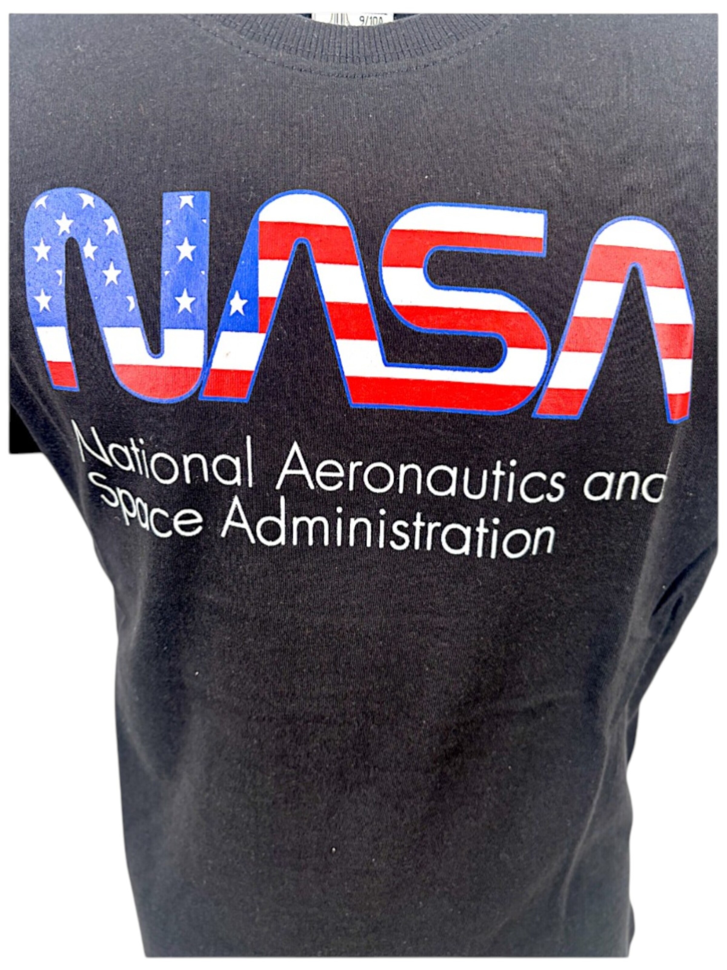 NASA Shirt 'NASA'‌‌‌‌‌‌‌‌ in Schwarz