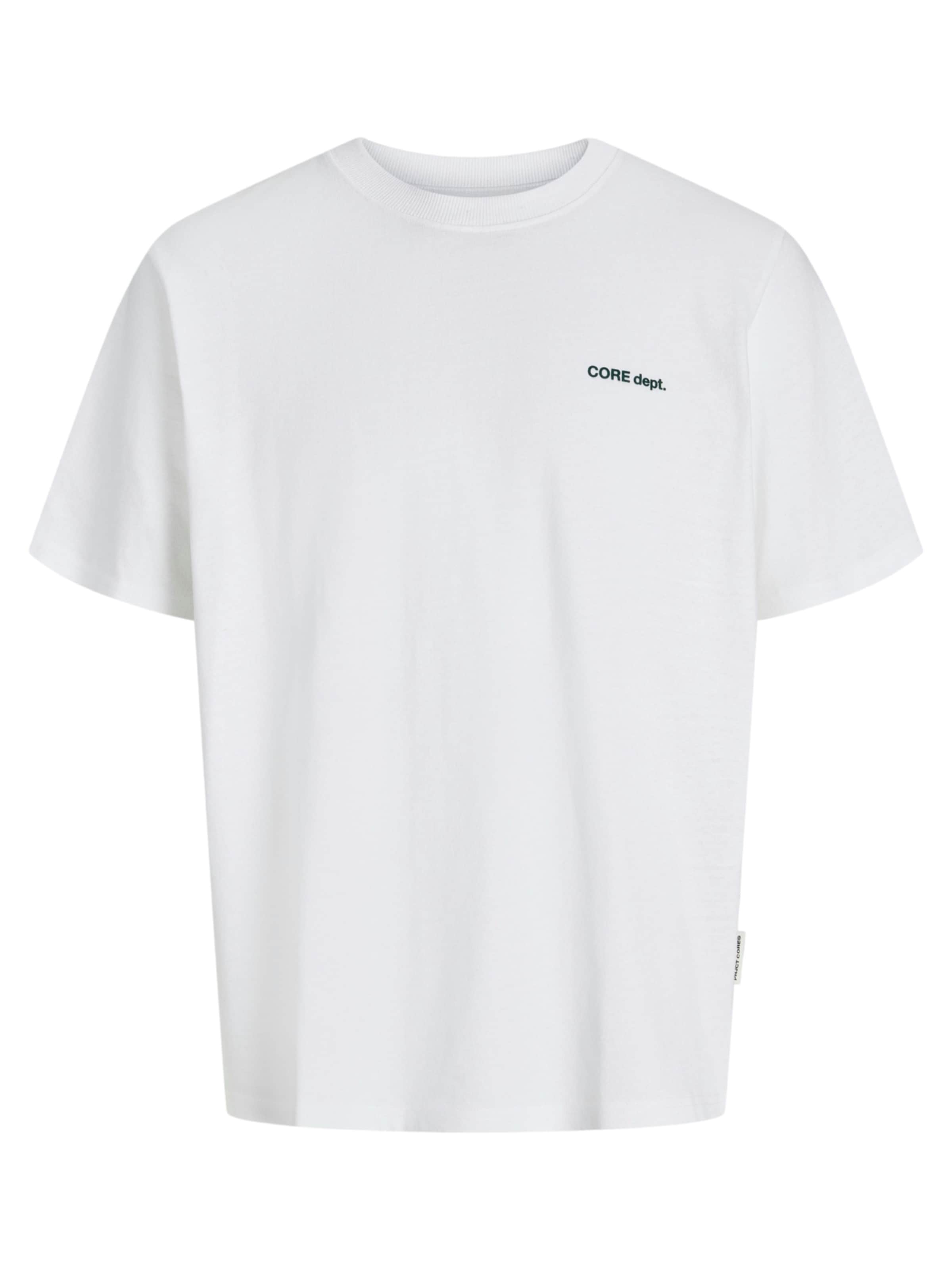 Jack & Jones Junior T-Shirt 'Motion Photo' in Weiß: Vorderseite