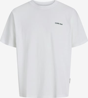 T-Shirt 'Motion Photo' Jack & Jones Junior en blanc : devant