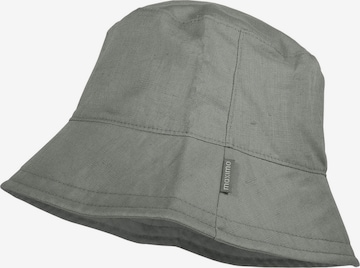 MAXIMO Hat 'GOTS MINI-Hut,Leinenoptik, uni Futter, UV 50' in Green: front