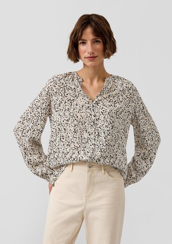 s.Oliver Bluse in Beige: Vorderseite