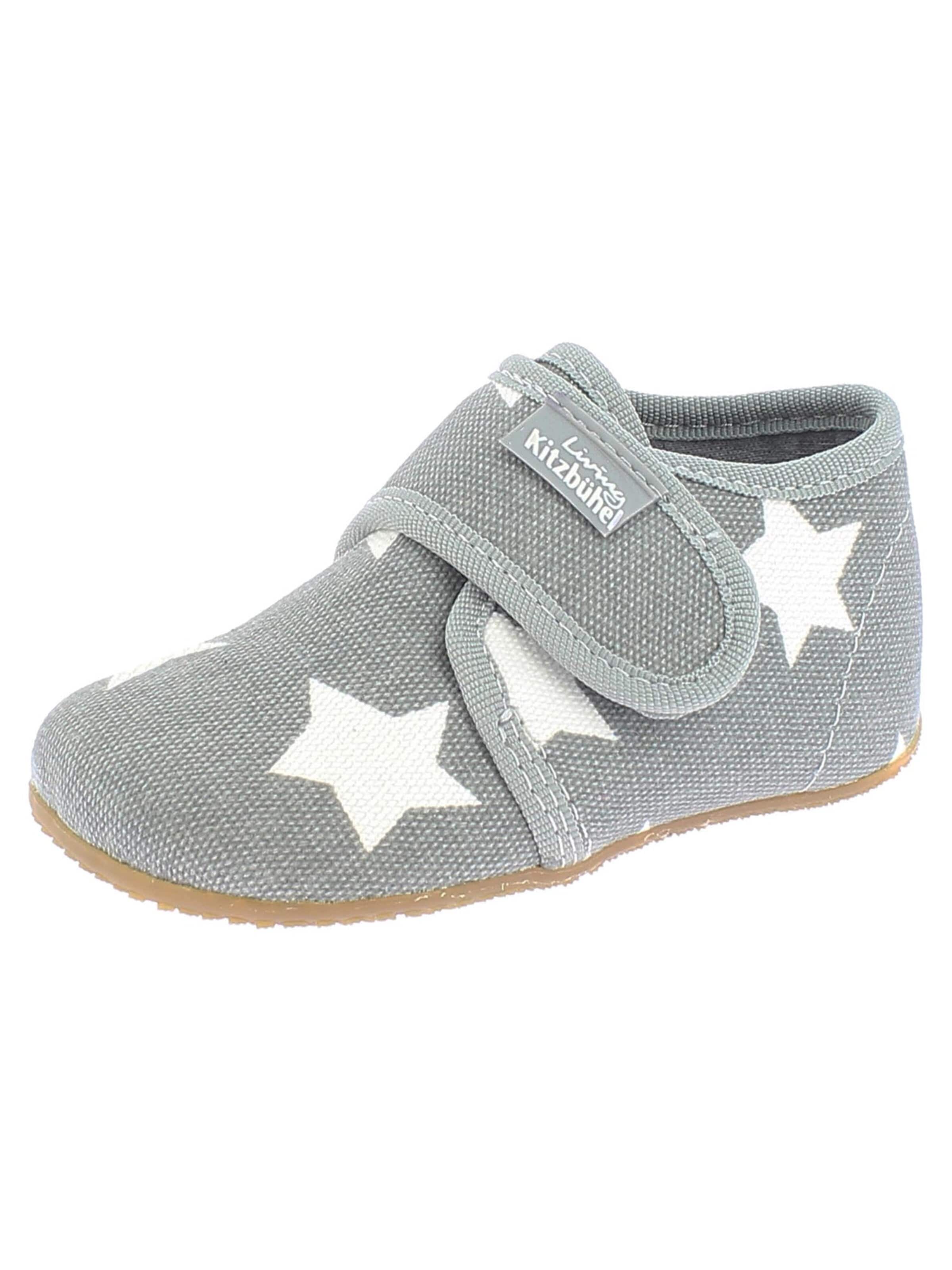 Living Kitzbühel Slipper 'Cotton' in Grey: front