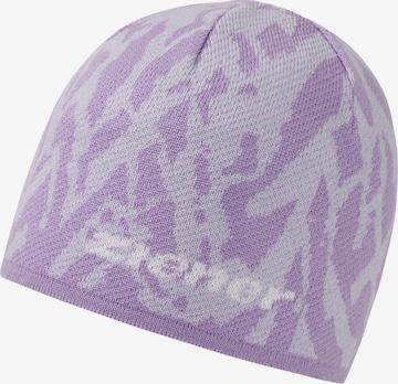 ZIENER Beanie 'ISIAH' in Purple: front