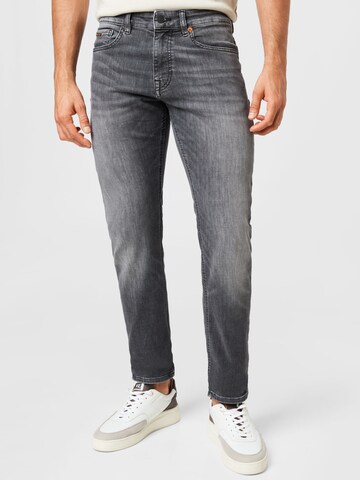 BOSS Regular Jeans 'Delaware' in Grey: front