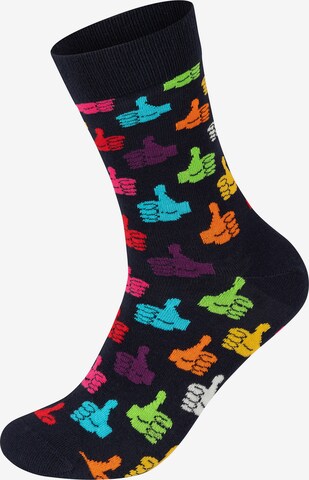 Happy Socks Socken in Schwarz