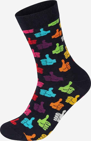 Happy Socks Socken in Schwarz