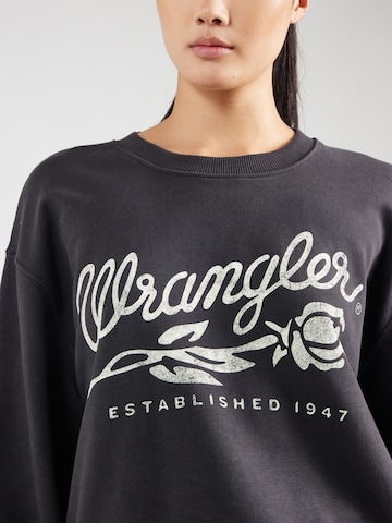 Felpa di WRANGLER in nero