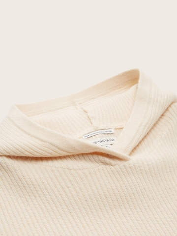 TOM TAILOR Sweater in Beige