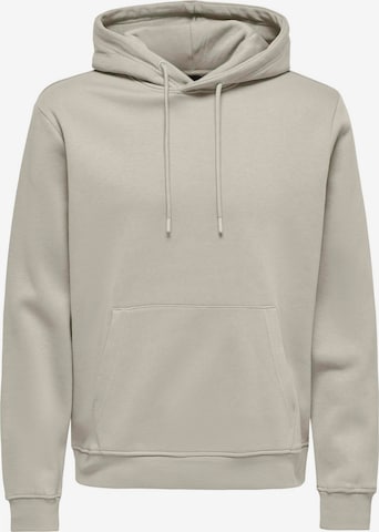 Only & Sons Свитшот 'ONSCONNOR' в Серый: спереди
