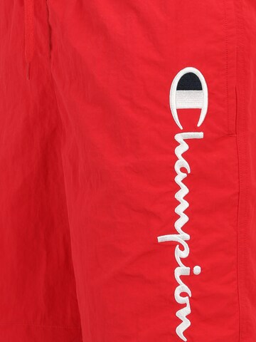 Pantaloncini da bagno di Champion Authentic Athletic Apparel in rosso